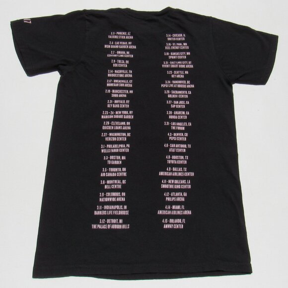 Ariana Grande Dangerous Woman World Tour 2017 Bunny Mask Graphic T-Shirt Size XS - Picture 2 of 8